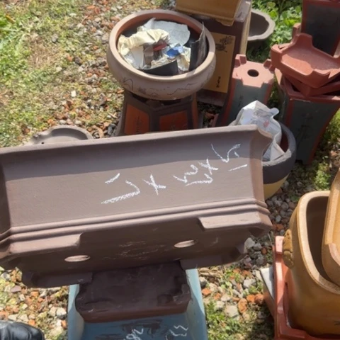 紫砂花盆紫砂花盆盆景盆栽