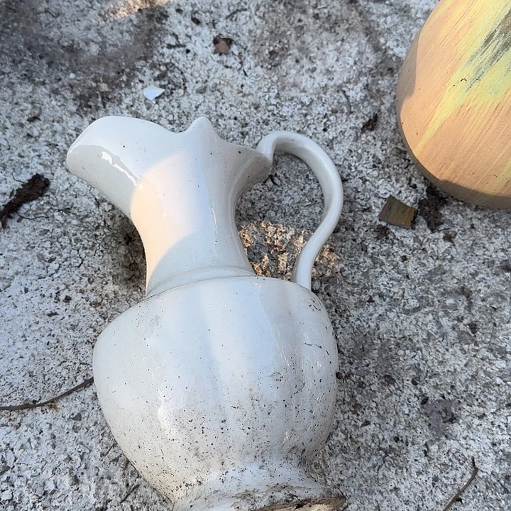 微瑕景德镇手工陶瓷花瓶