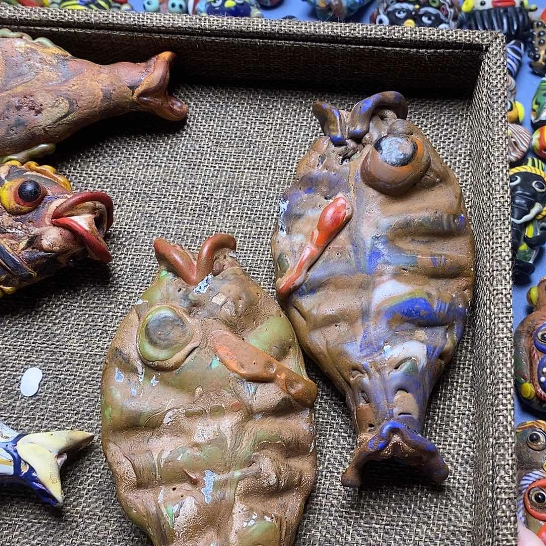 琉璃颈饰大大大老鱼随机一个063