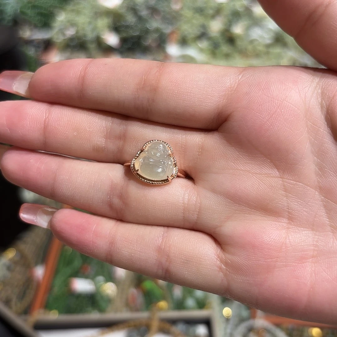 和田玉戒指未镶嵌