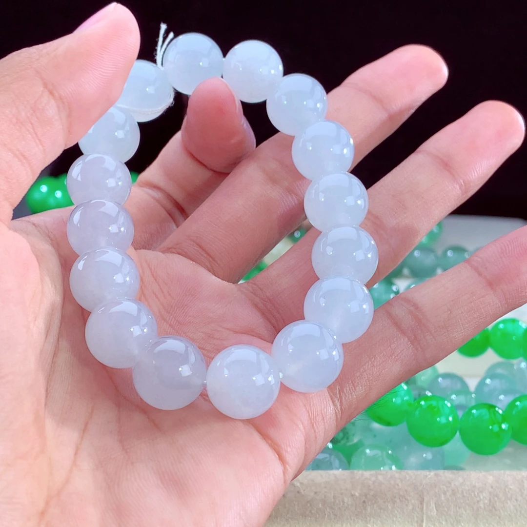 未镶嵌手串翡翠天然缅甸