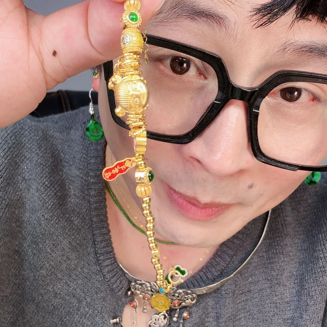 翡翠颈饰未镶嵌一个