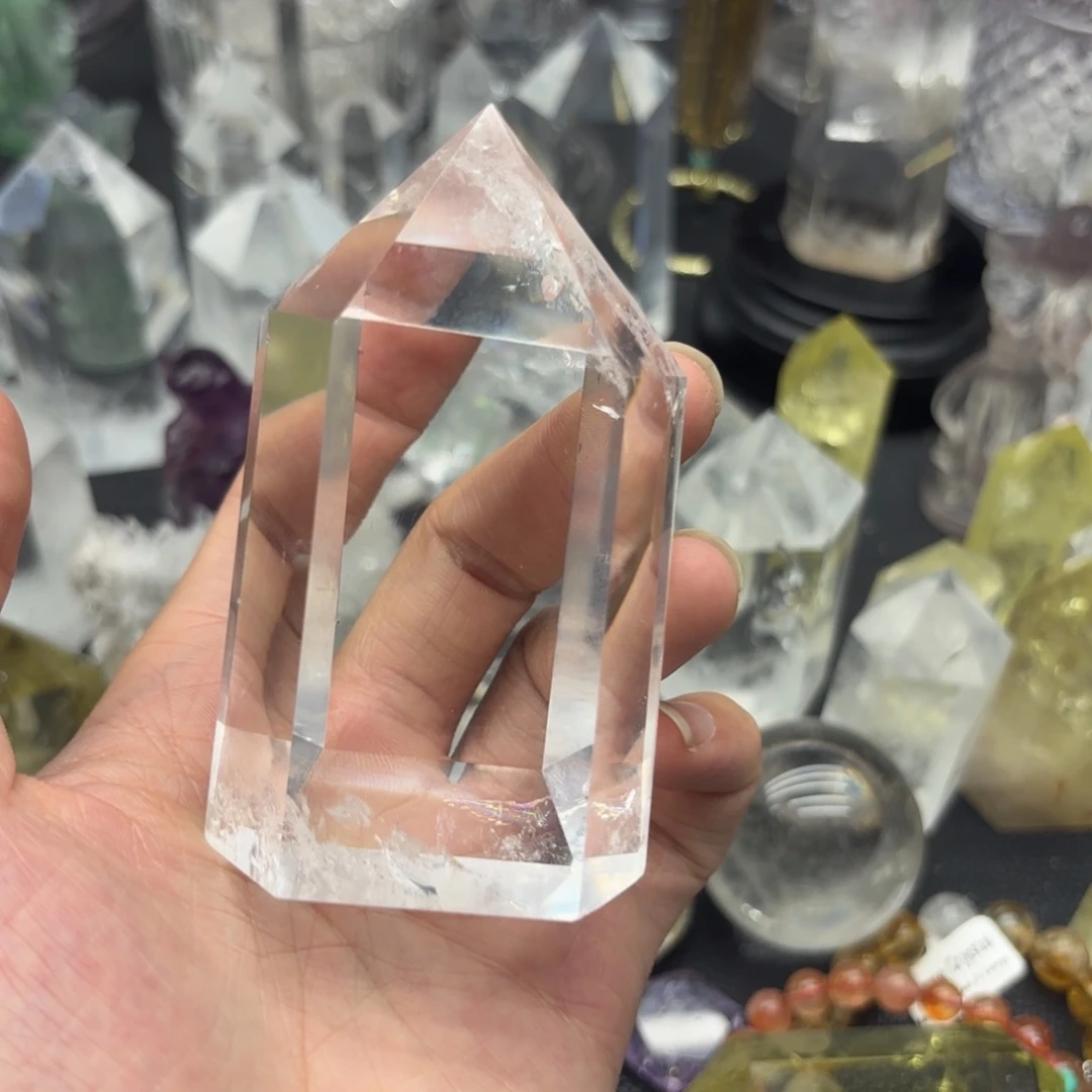 摆件未镶嵌水晶呵*