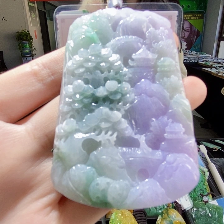 颈饰未镶嵌翡翠翡翠