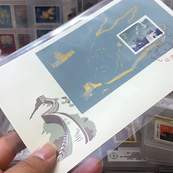 湖**济T38M邮票型张首日封一个