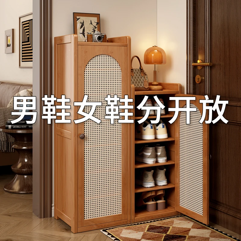 独立鞋柜小窄门口家用防尘鞋子收纳柜鞋架入户门不占空间2025新款