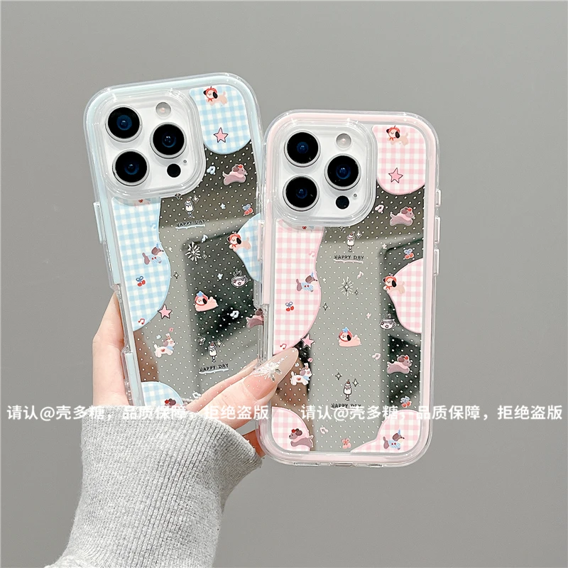 炫彩镜面适用苹果17/iPhone/华为荣耀/OPPO/小米手机壳pura70爆款