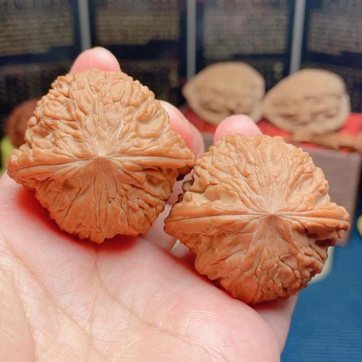 文玩核桃吊坠42全品磨盘