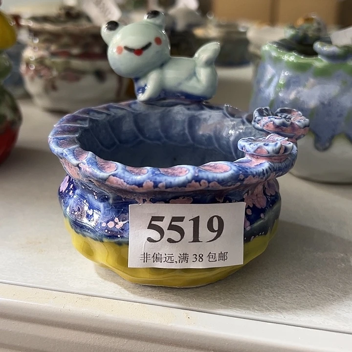 口6 手工花盆满30包邮