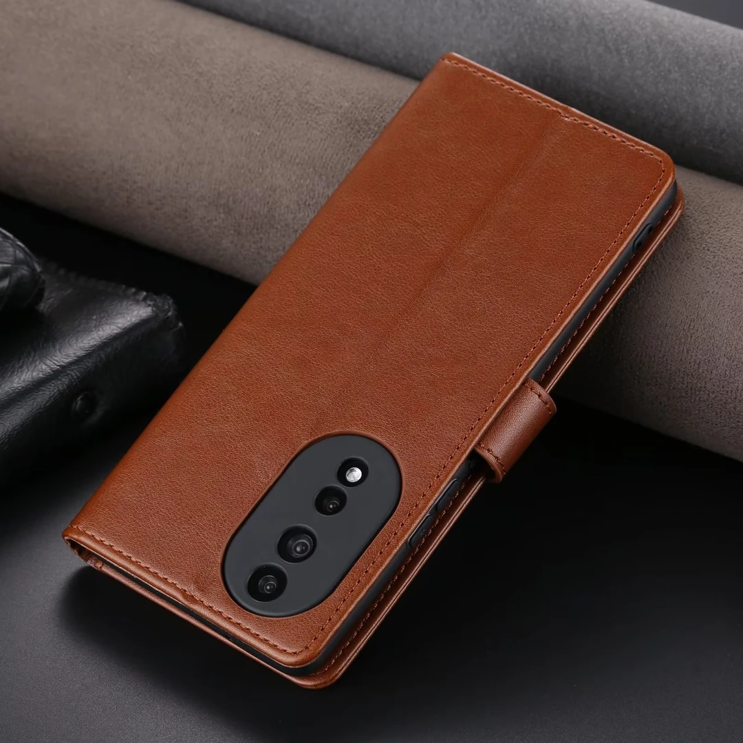 适用荣耀80翻盖5G手机壳ANN-AN00保护套男女防摔插卡钱包商务皮套