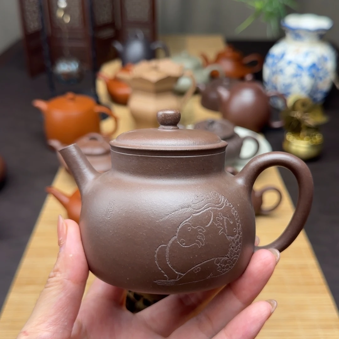 茶壶紫砂天青言心200cc