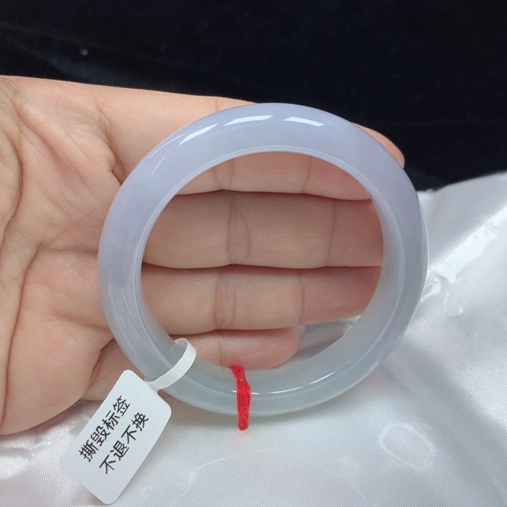 翡翠手镯未镶嵌正圈54.5