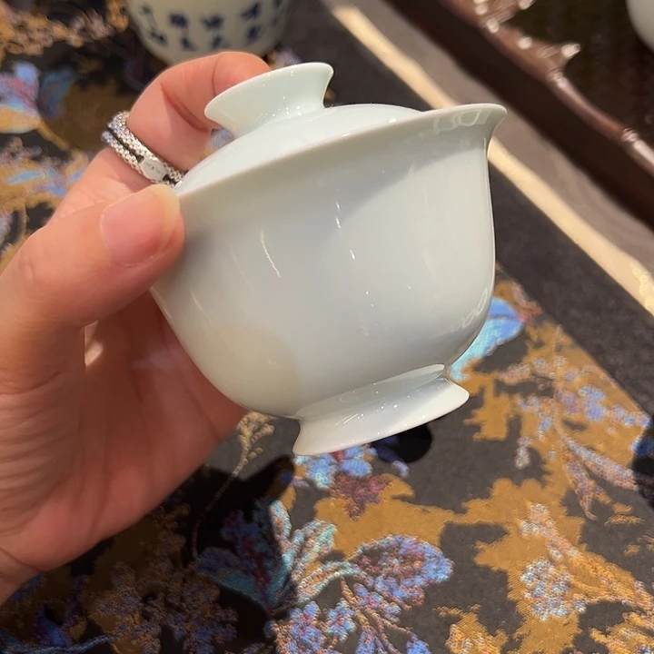 堂钟正窑柴窑糯米胎玛瑙釉