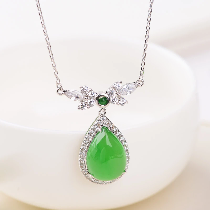 925银  蛋面吊坠G0005