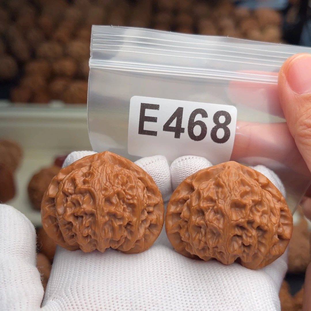 偏***爱吊坠文玩核桃E468红灯45