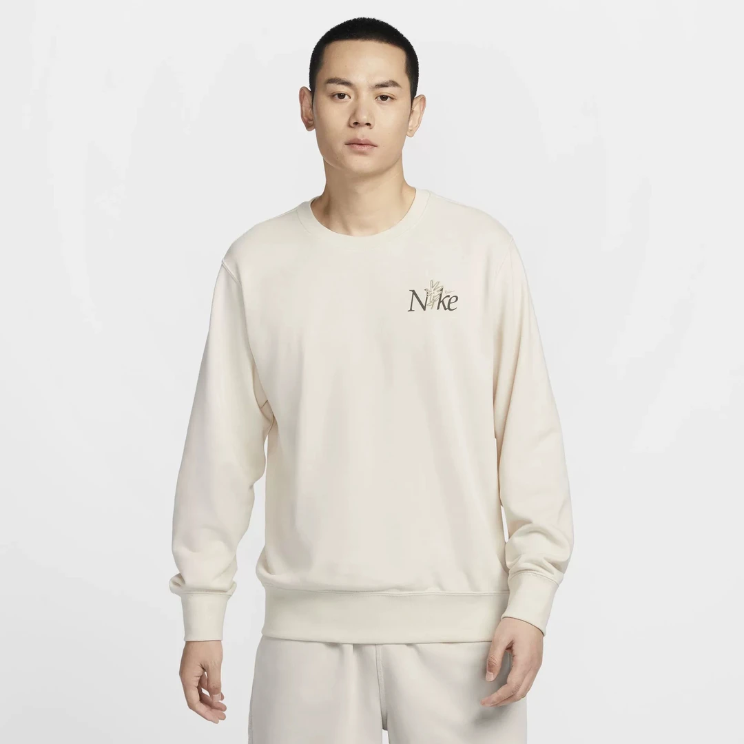 NIKE/耐克男子纯色圆领休闲保暖百搭运动衫卫衣IB8234901