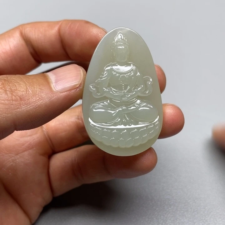 吊坠(不含链)未镶嵌和田玉觞*