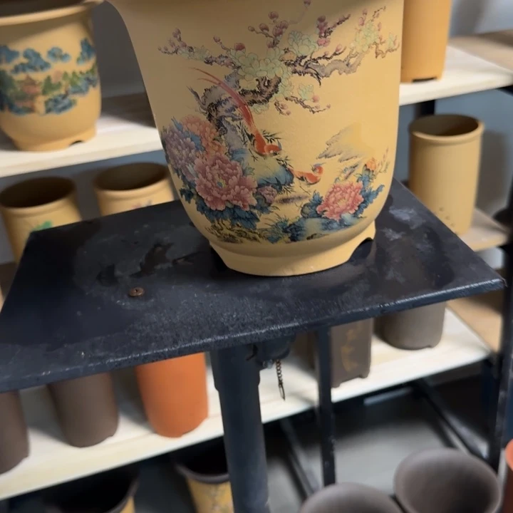 高度21口径24单只 紫砂花盆