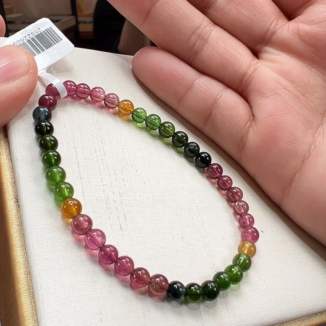 碧玺手串未镶嵌4.8mmmmmmm