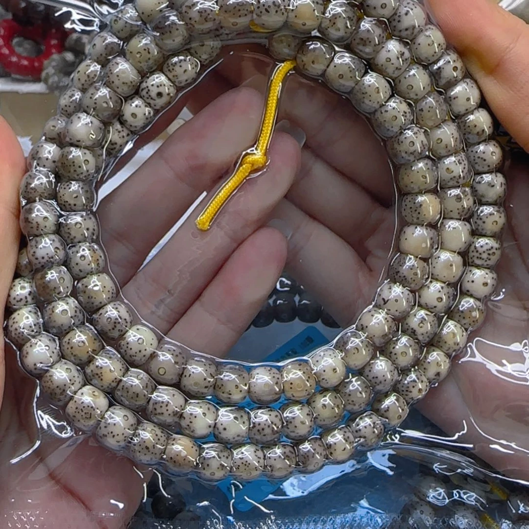 星月菩提手串115哈哈火烧云星月菩提87桶108