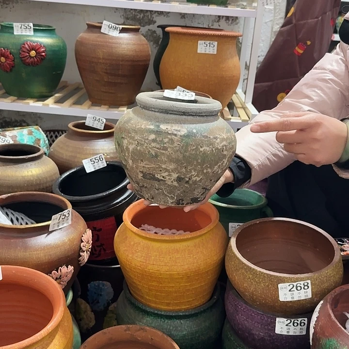 彩坛子333高度16口径12