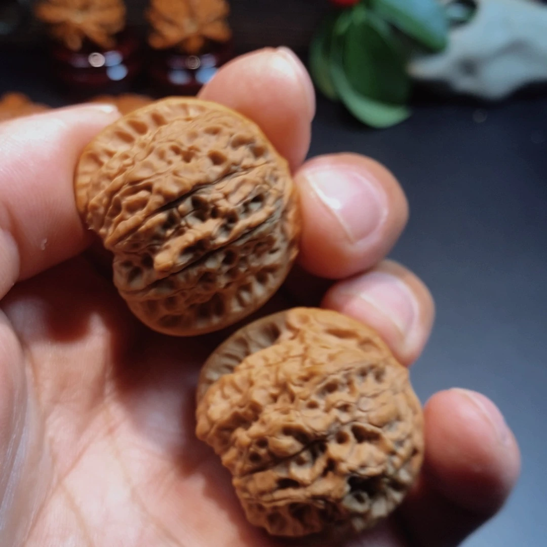 文玩核桃把件血麒麟微瑕开播福利A558