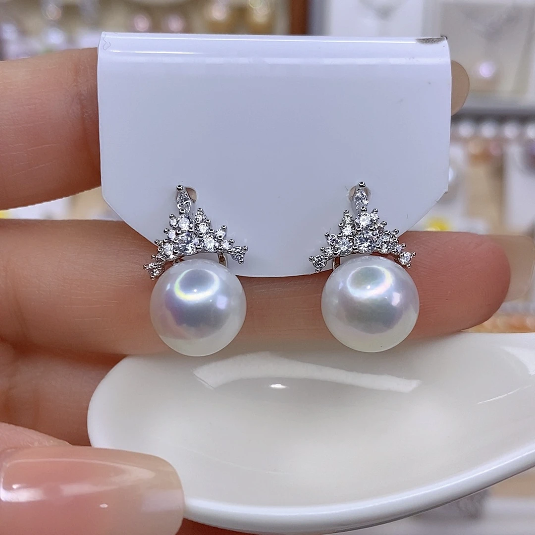 耳饰未镶嵌淡水珍珠