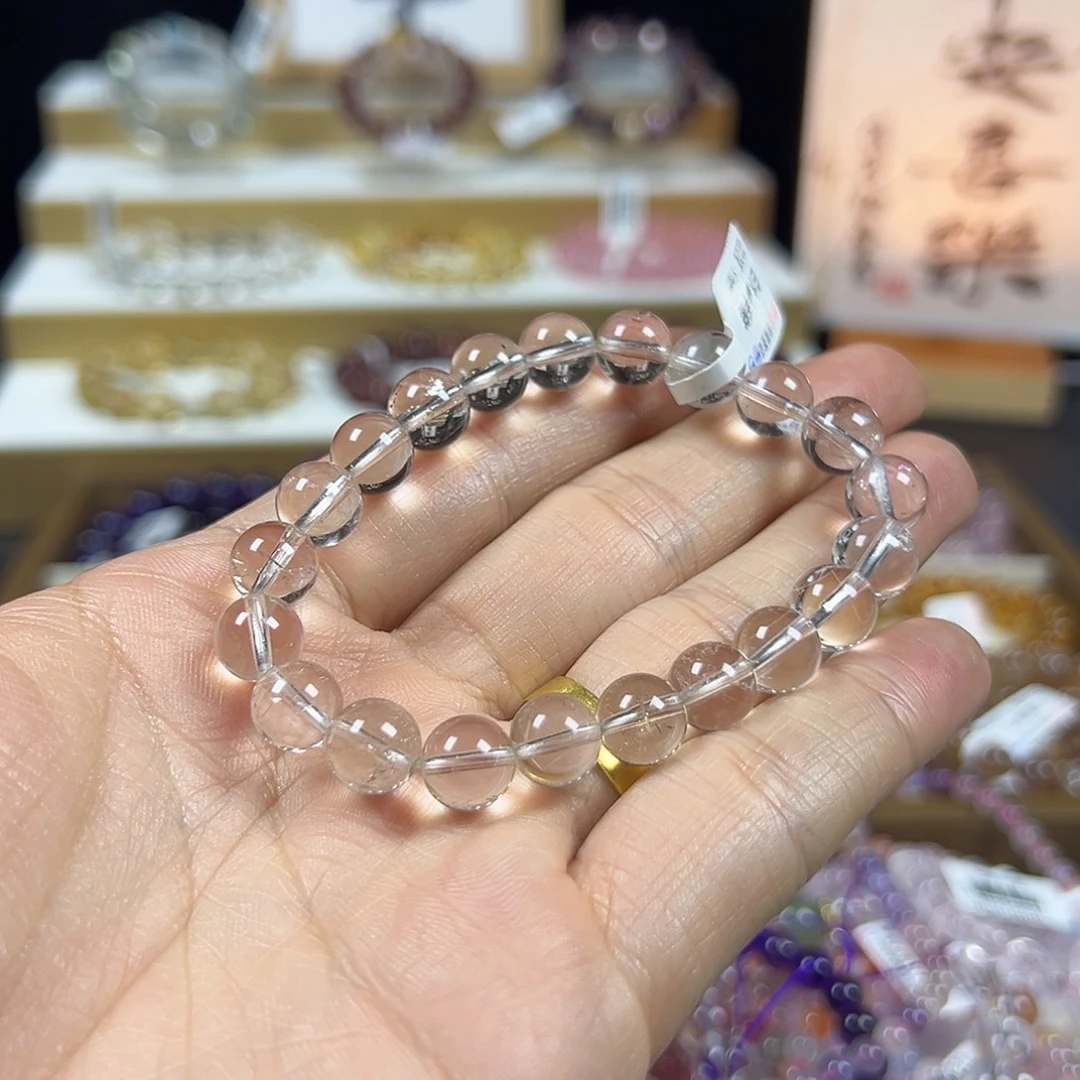 水晶未镶嵌手链白水晶