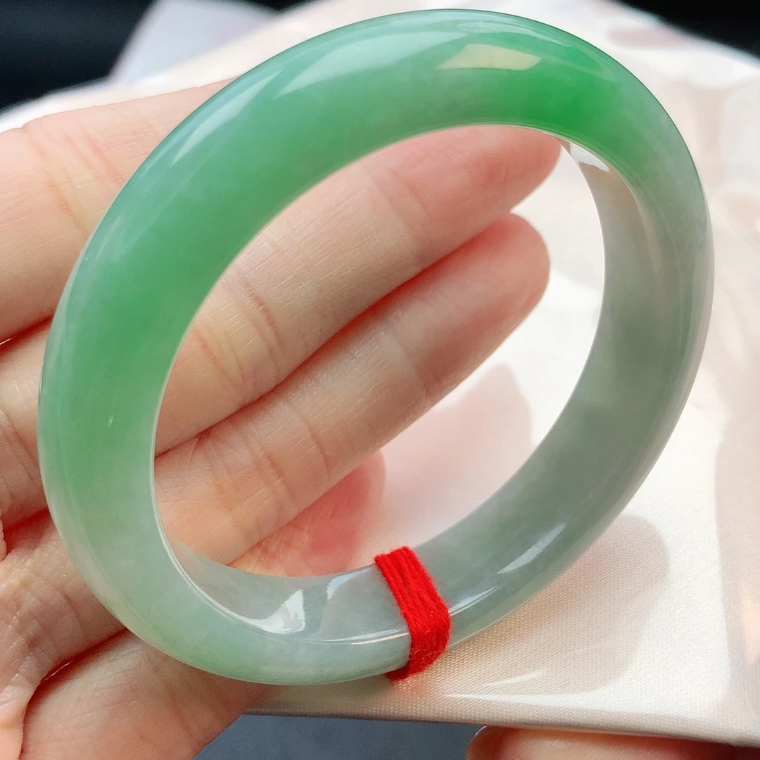 未镶嵌手镯翡翠52圈口080939