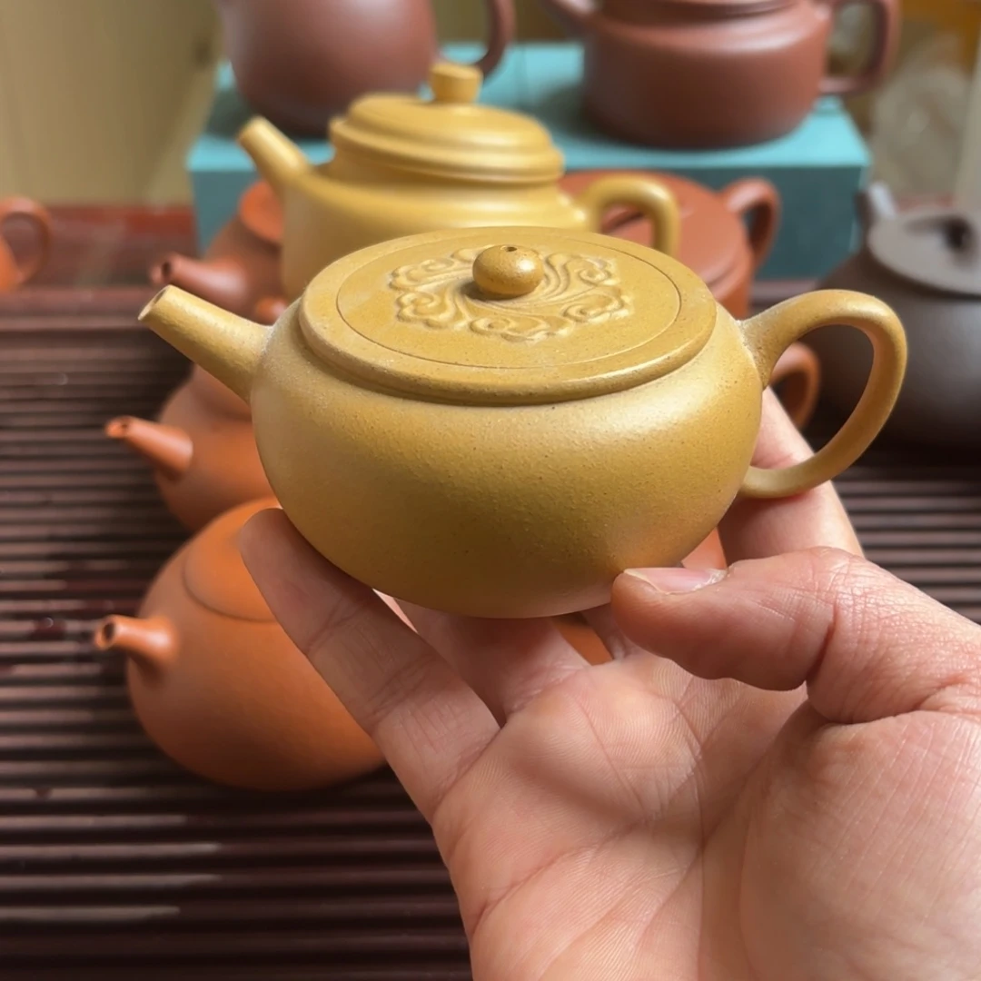 紫砂茶壶B**8半手工瑕疵