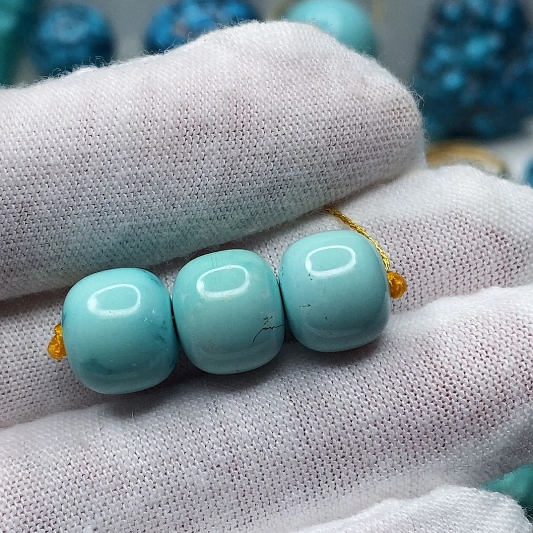 未镶嵌绿松石珠宝奇石