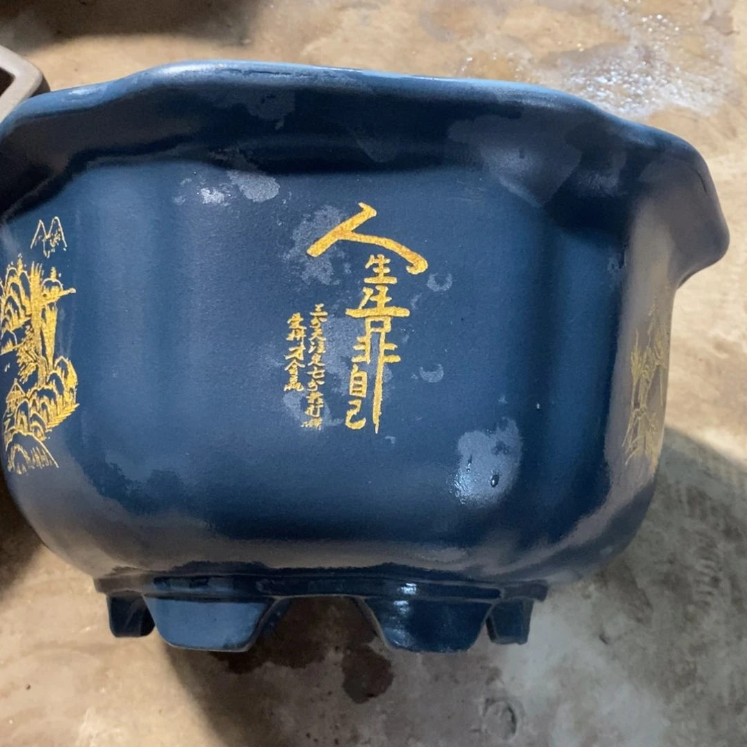 紫砂花盆口径口径口径27 15