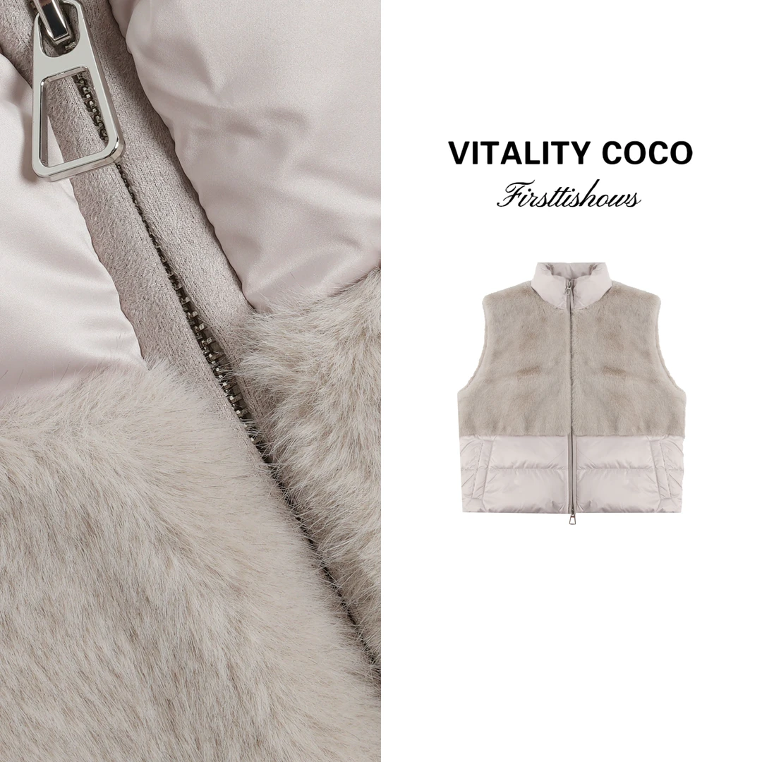 VITALITY COCO·LP系列新款女装 高定羽绒马甲-2514