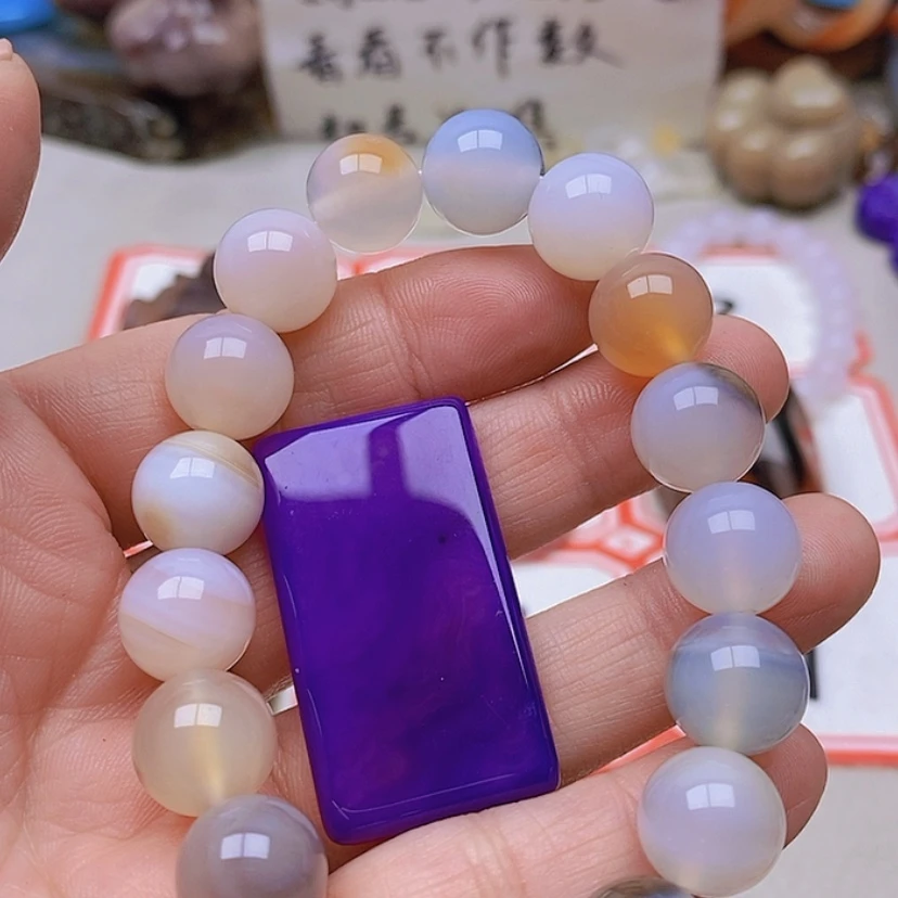 【闪购商品】未镶嵌玛瑙/玉髓珠宝半成品墨*