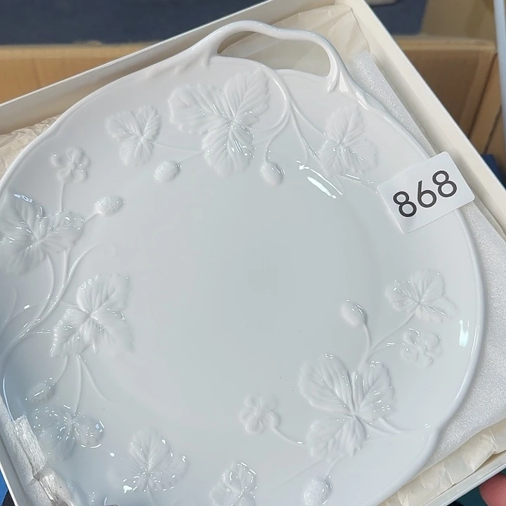 瓷片很好看的盘子