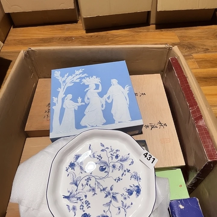瓷片呀工艺品摆件瓷器摆件正能量
