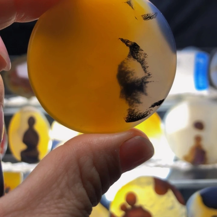 合金玛瑙/玉髓珠宝奇石44