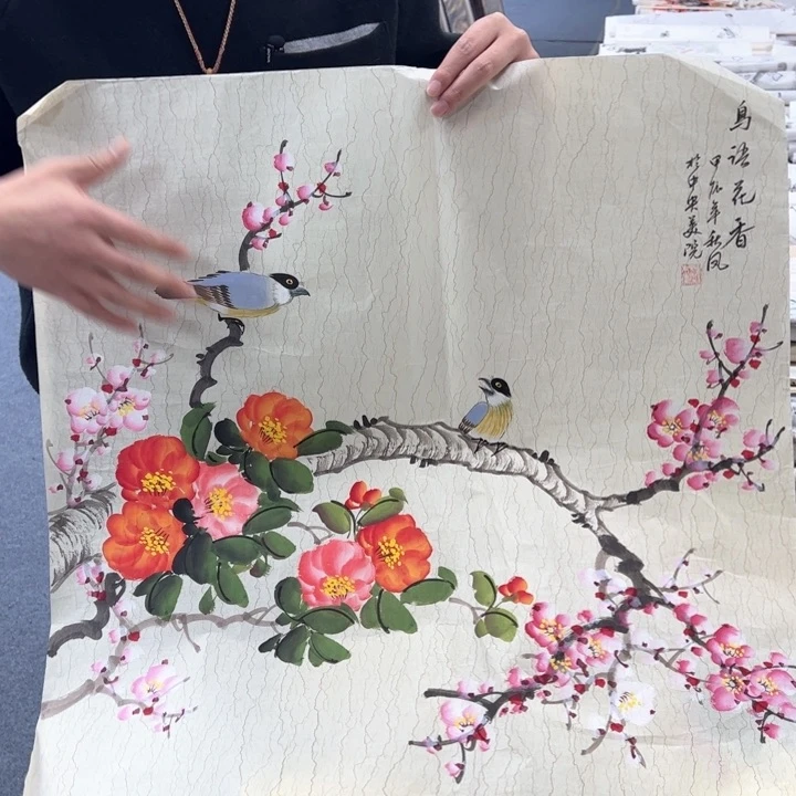 国画纯手绘作品欣赏图