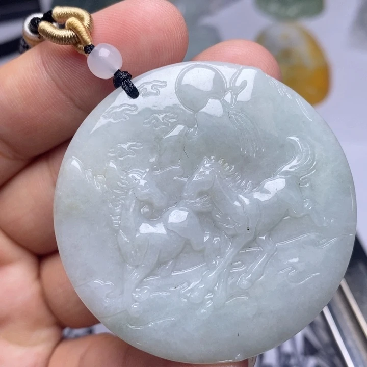 颈饰未镶嵌翡翠翡翠
