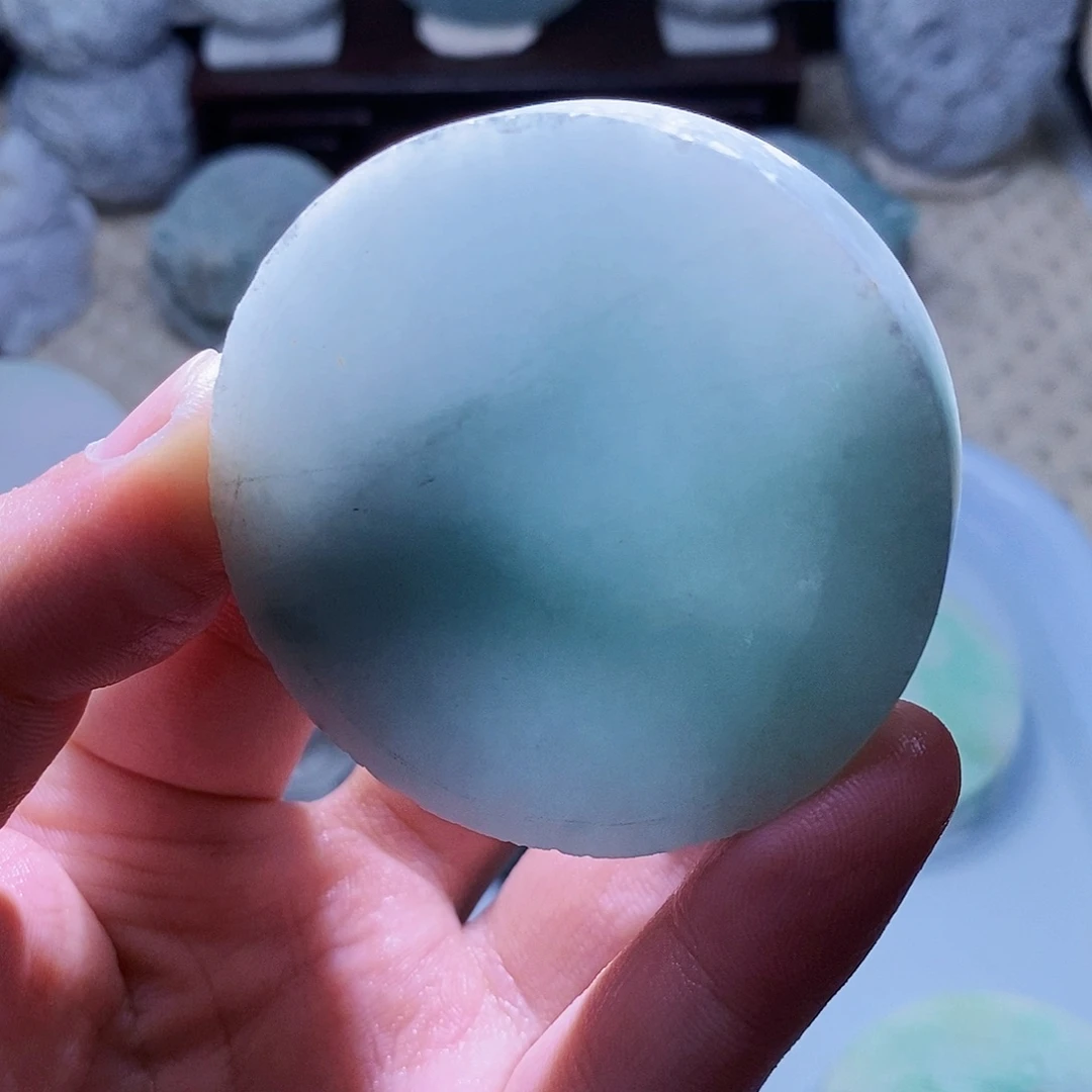 翡翠未镶嵌颈饰588