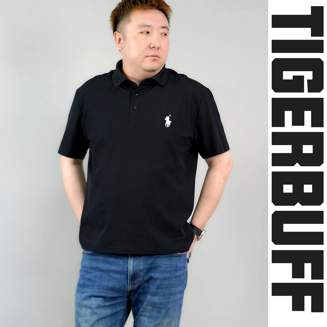 【大码重磅短袖POLO衫】3款颜色半袖宽松透气加大码休闲JG10002
