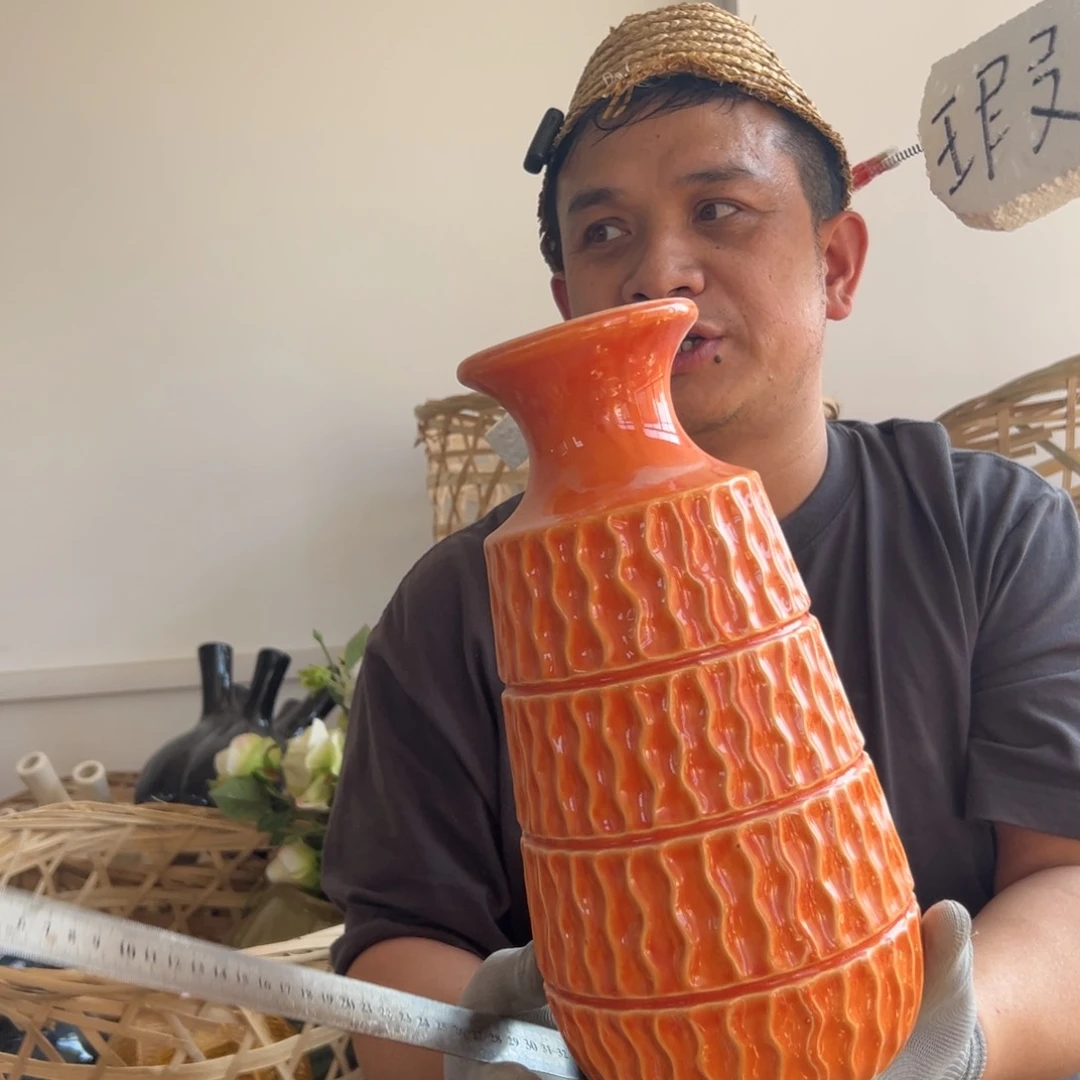 摆件1 号高中低温陶瓷工艺瓶（部分微瑕）