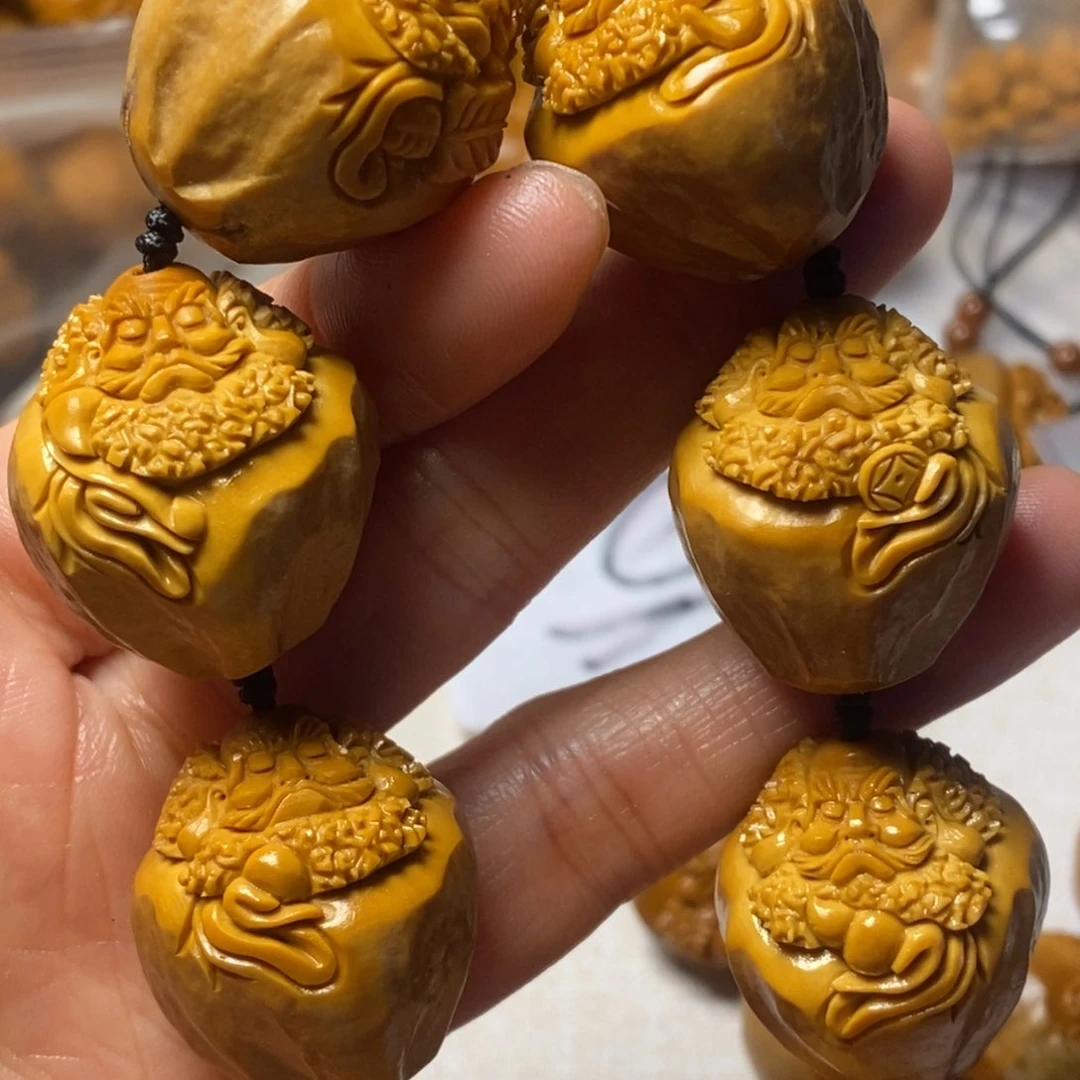 橄榄核手串/手链尕*子包衣达摩