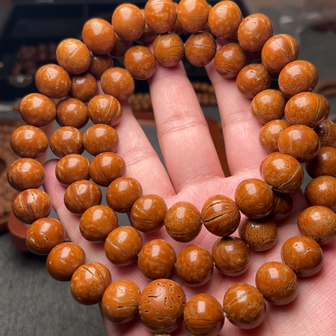 桃核手串年**岁桃核尺寸16+