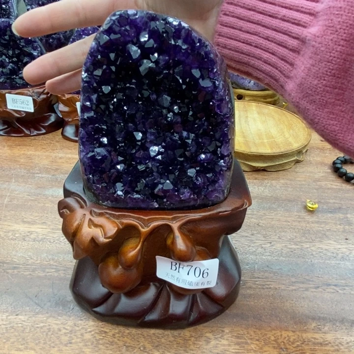 紫晶大型摆件（非配饰）未镶嵌