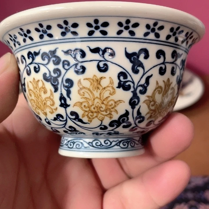简***福摆件景德镇陶瓷手工制作