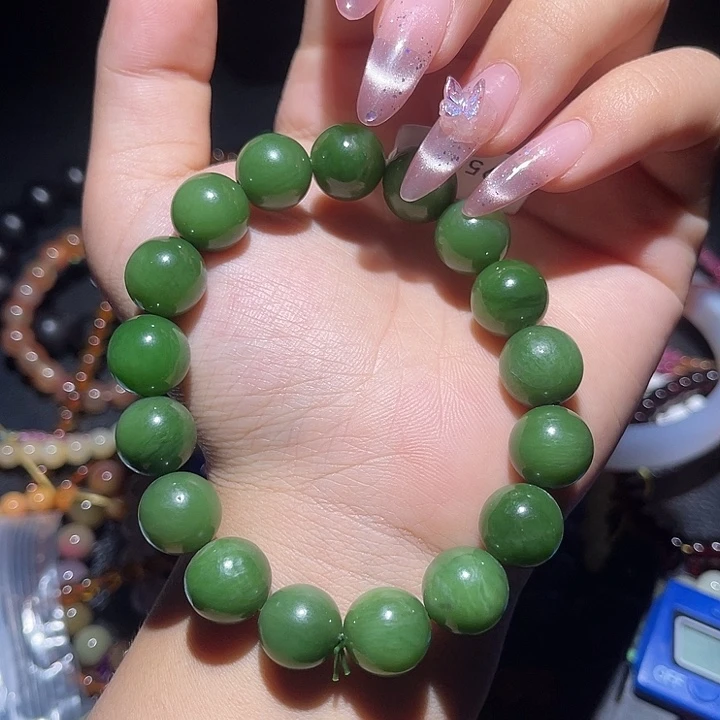 手链未镶嵌和田玉（糖玉）A5（1-160）