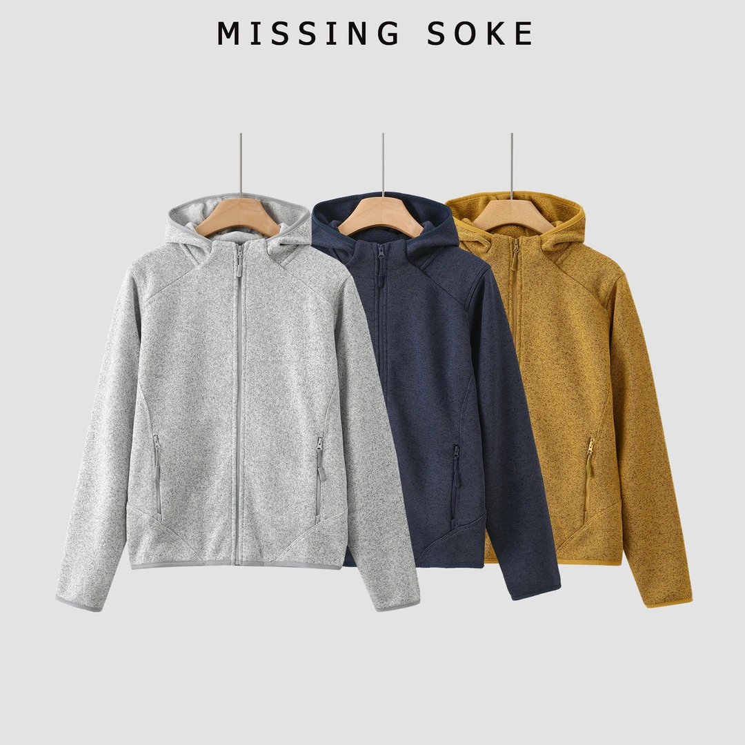 轻量机能 | 立领抓绒连帽外套-3060