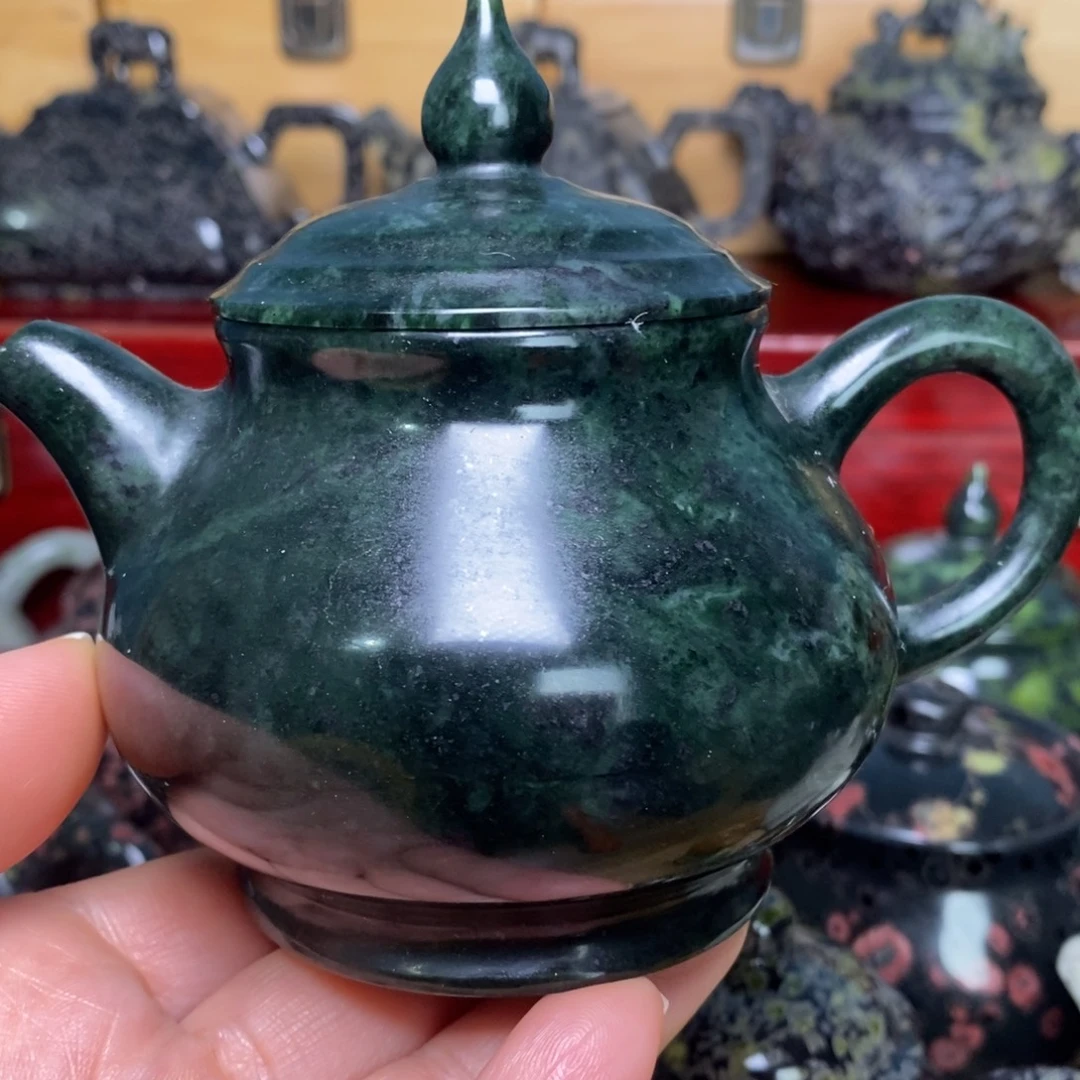 藏玉药王石福利款潘壶230cc