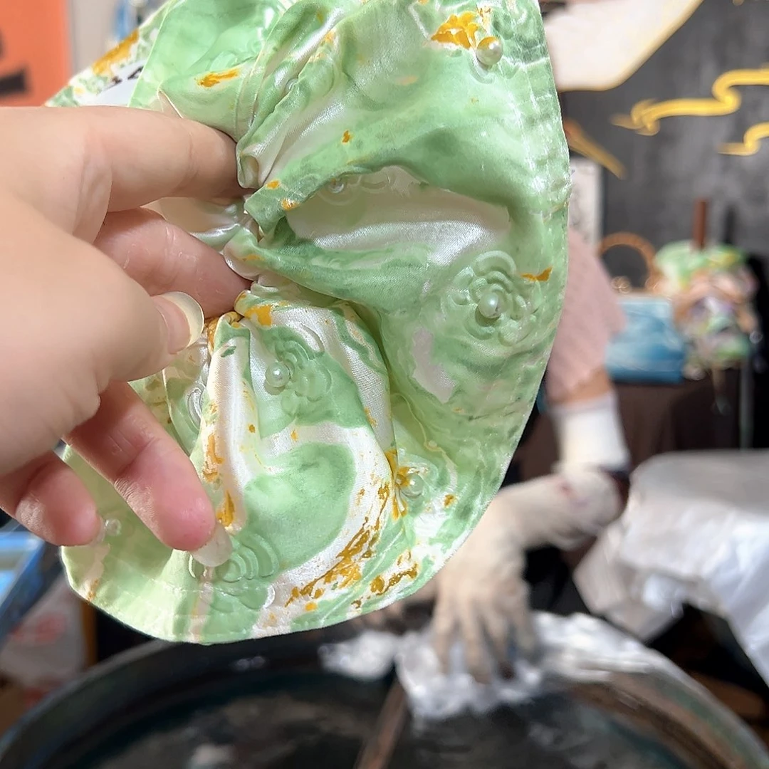 木***！489精品圆饼发圈手作
